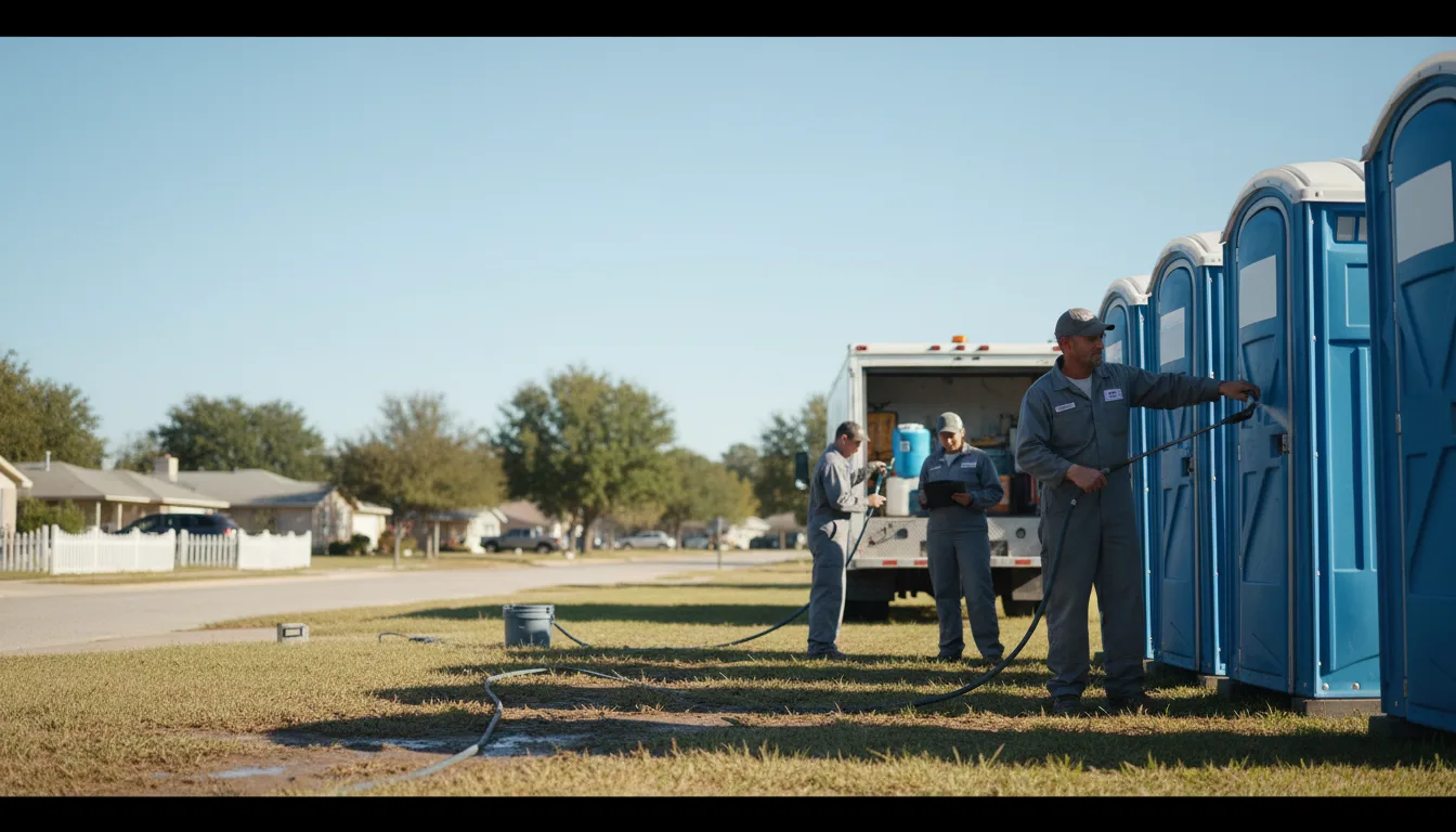 Long-Term Portable Toilet Rental in Hamilton, OH near me